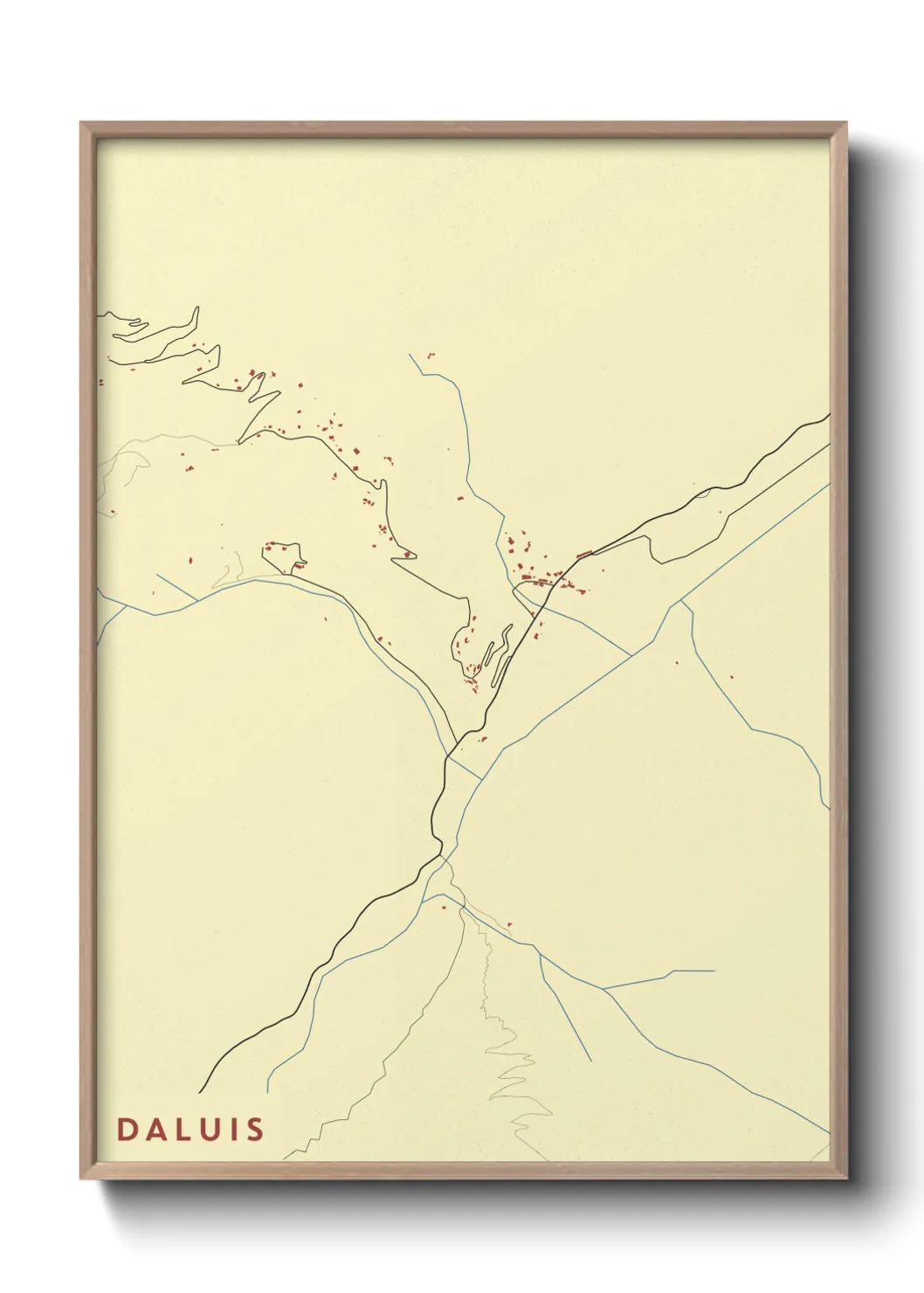 Un poster carteDaluis