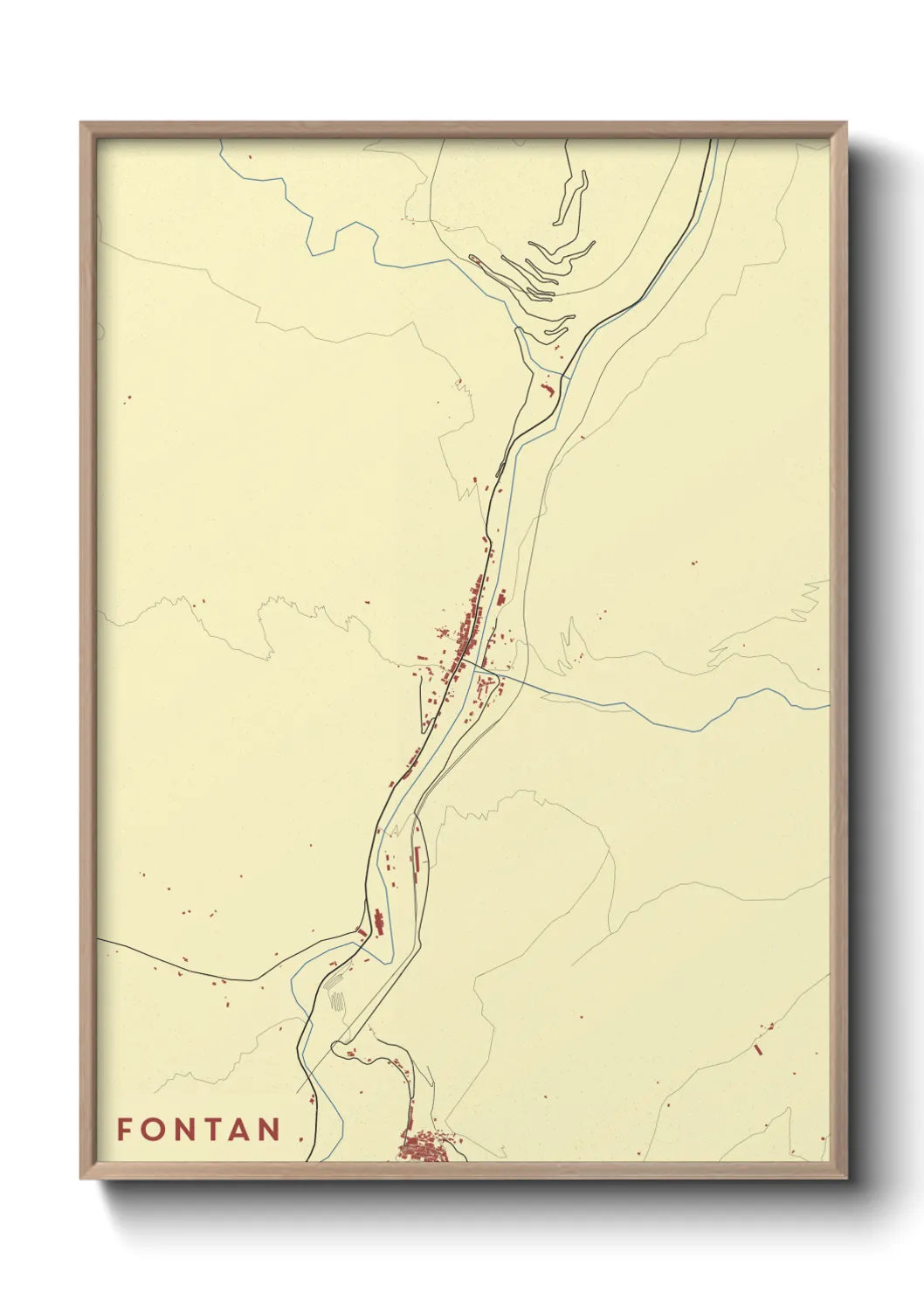 Un poster carteFontan