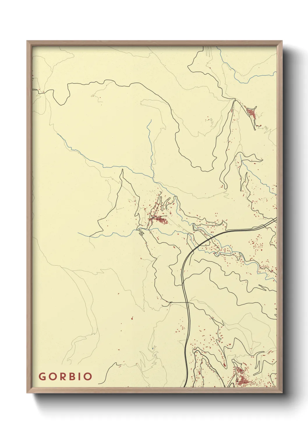 Un poster carteGorbio
