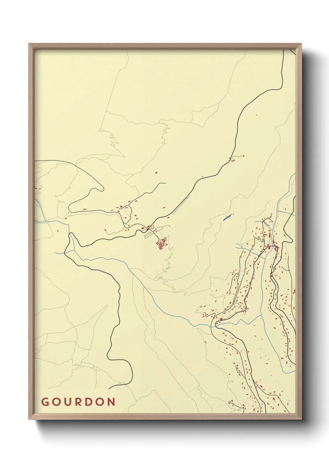 Un poster carteGourdon