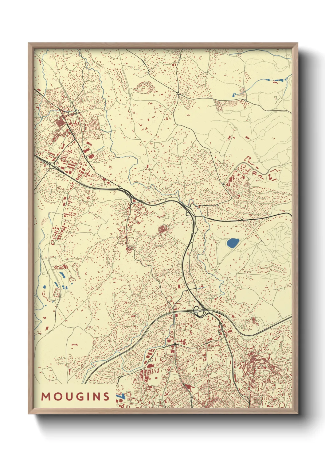Un poster carteMougins