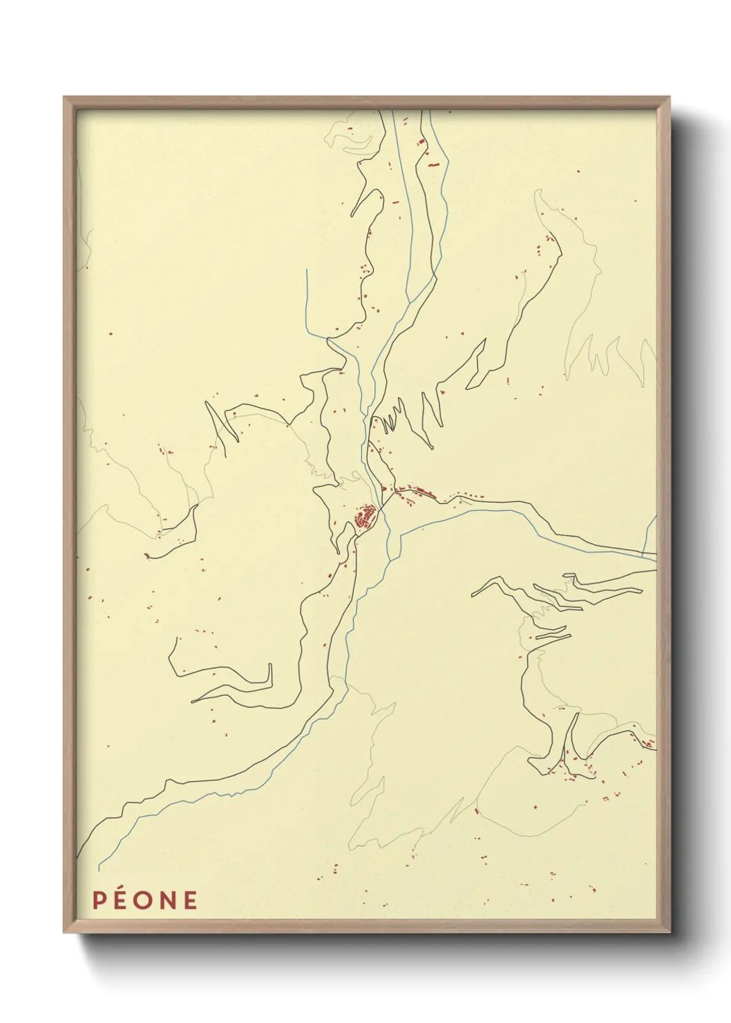 Un poster cartePéone