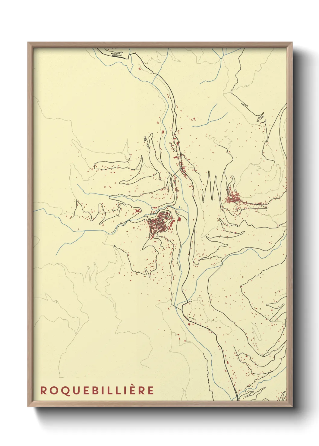 Un poster carteRoquebillière