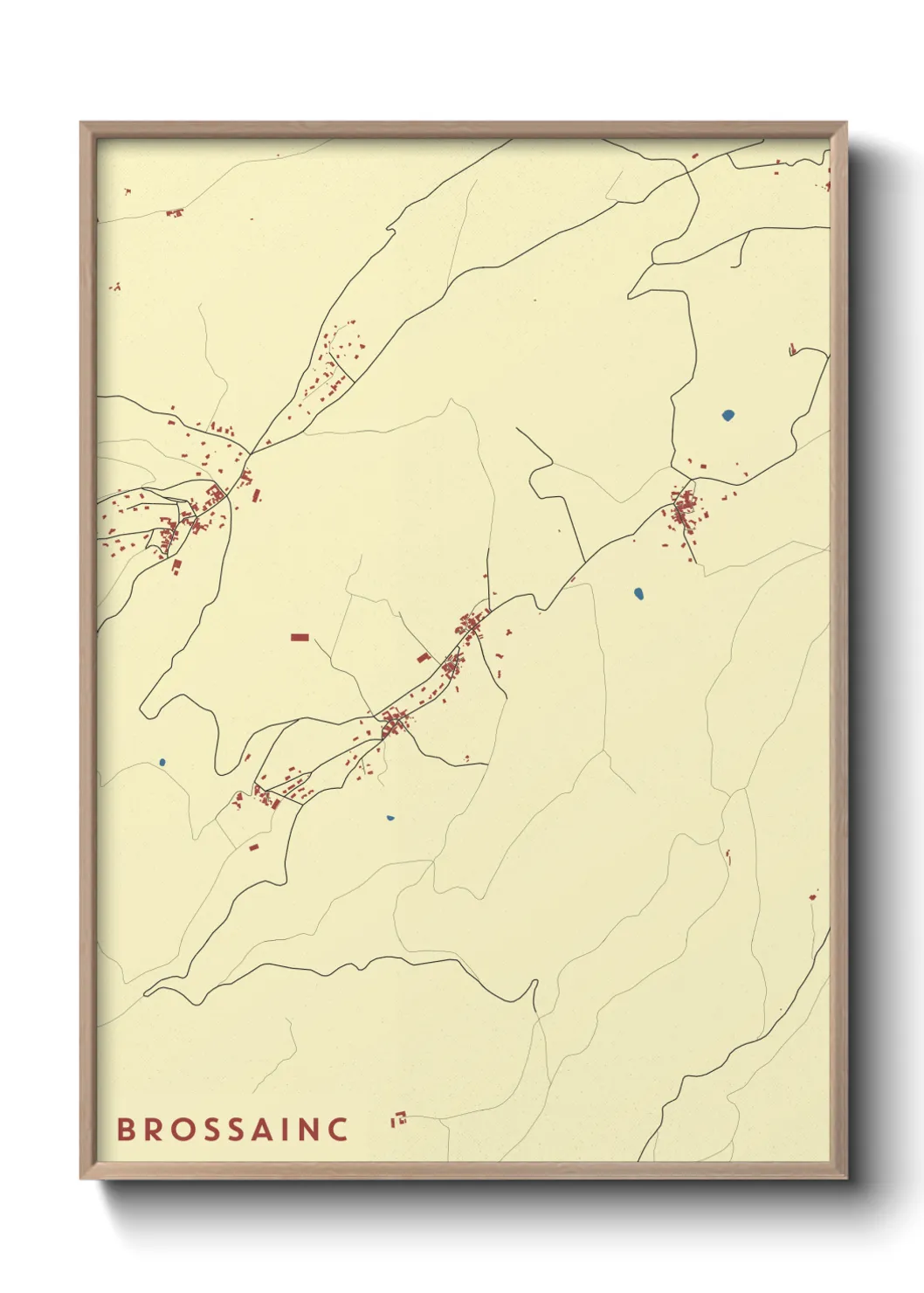 Un poster carteBrossainc