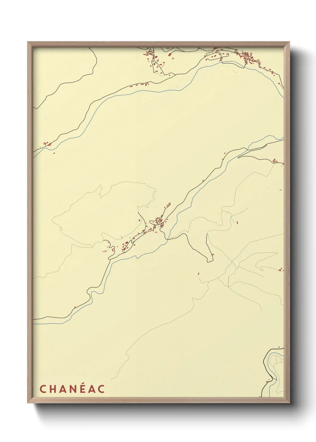 Un poster carteChanéac