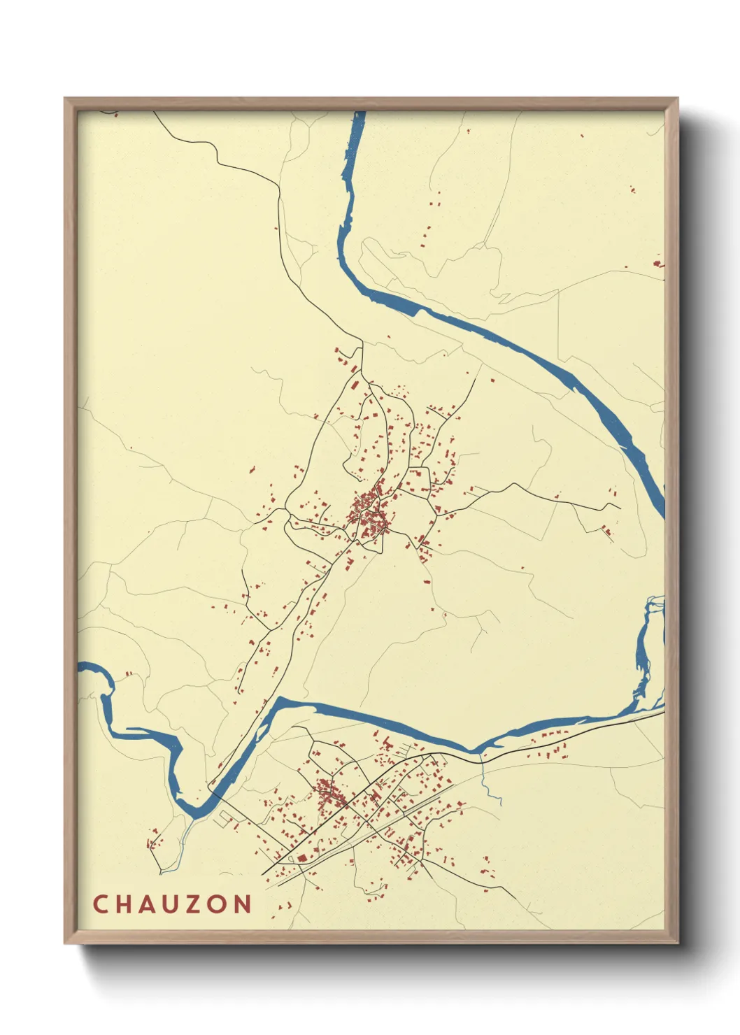 Un poster carteChauzon