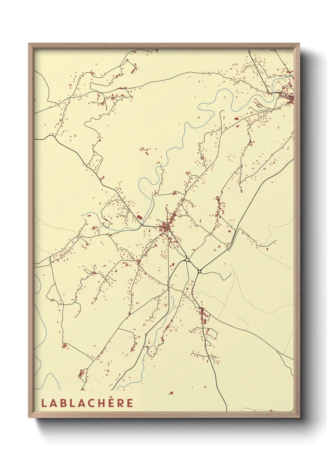 Un poster carteLablachère