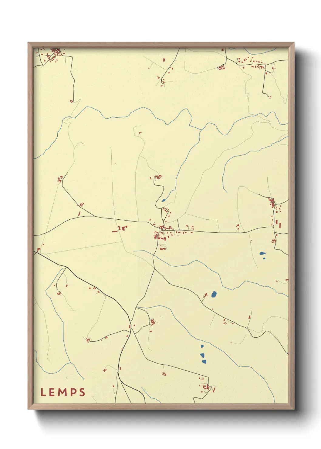 Un poster carteLemps