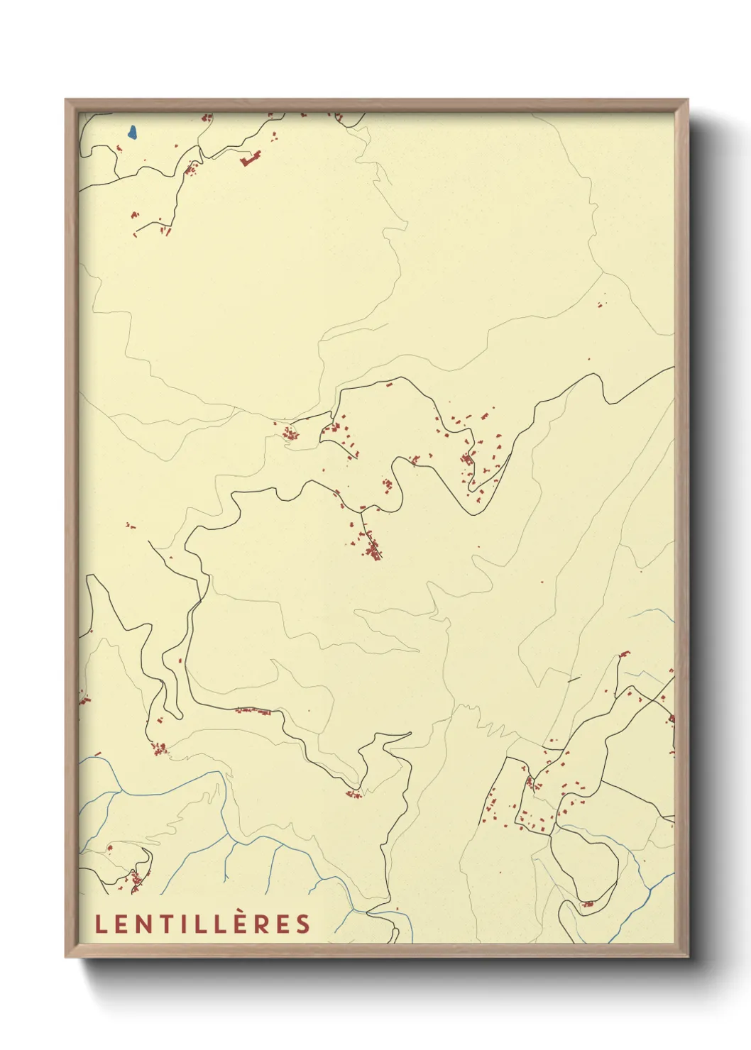 Un poster carteLentillères