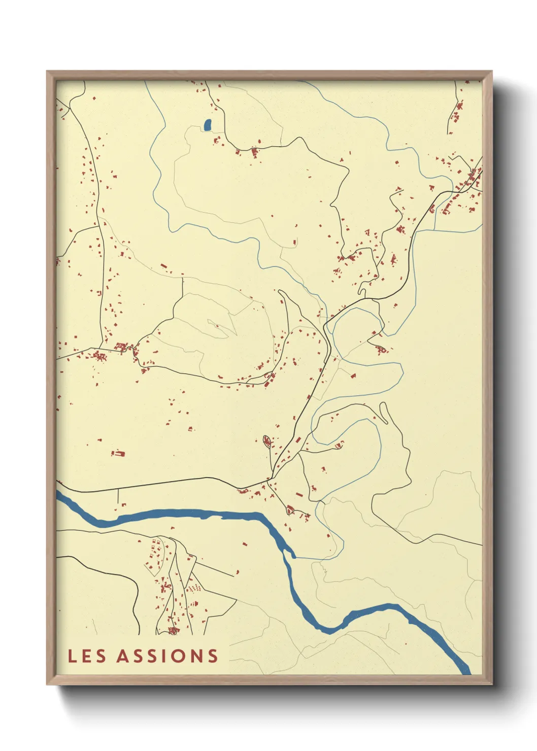 Un poster carteLes Assions