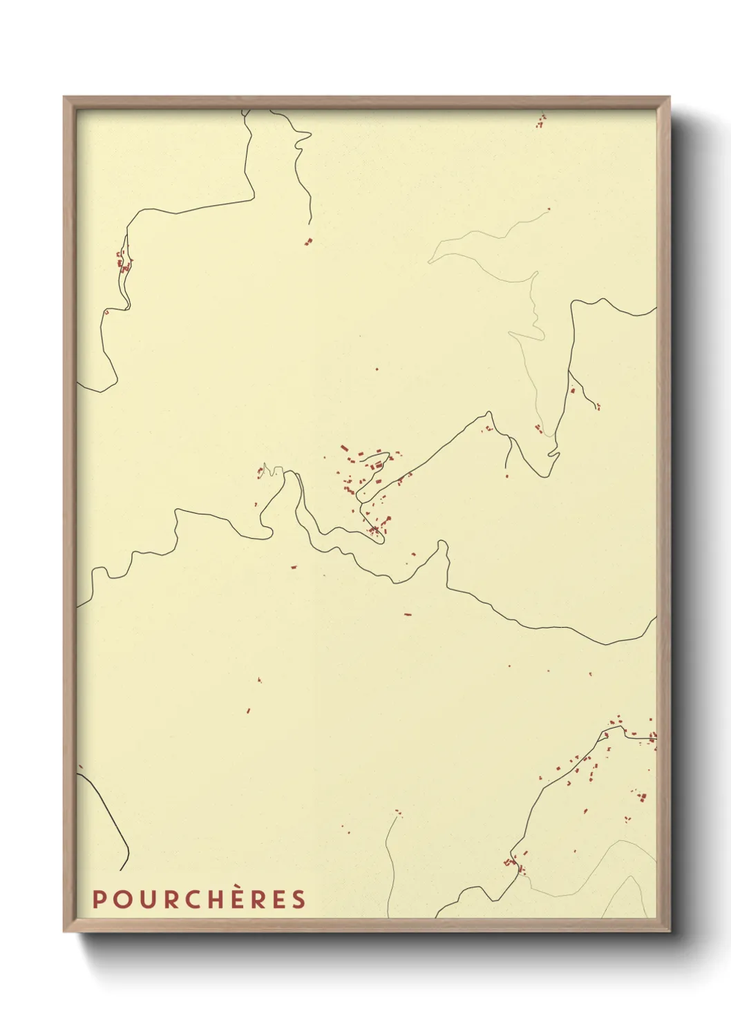 Un poster cartePourchères