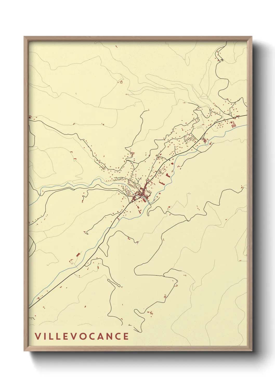 Un poster carteVillevocance