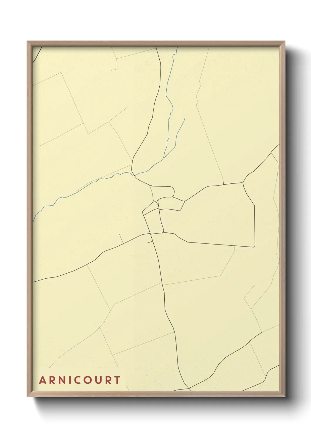 Un poster carteArnicourt