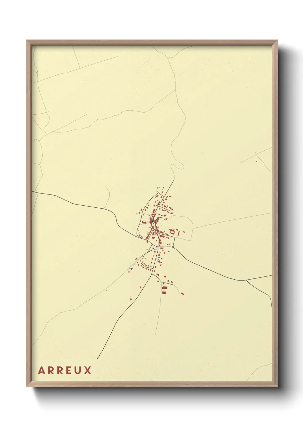 Un poster carteArreux
