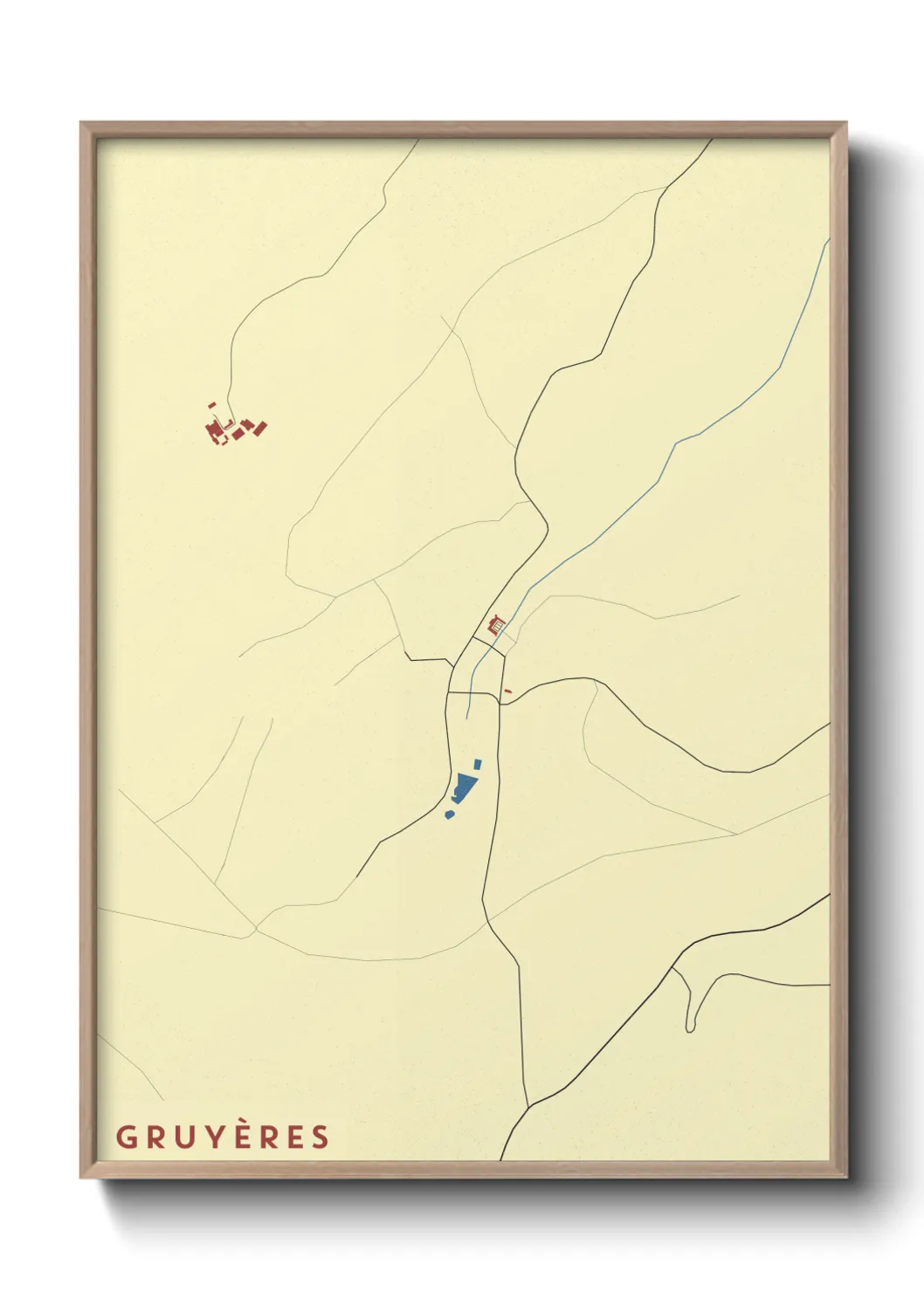 Un poster carteGruyères