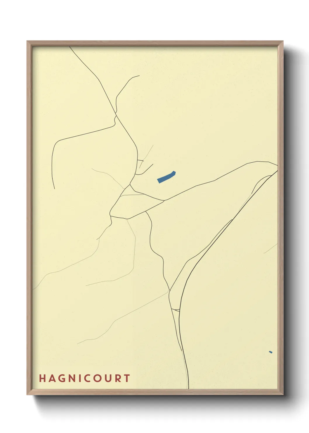 Un poster carteHagnicourt