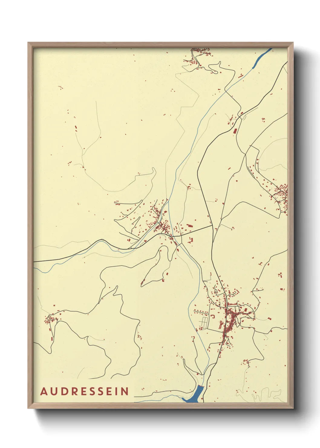 Un poster carteAudressein