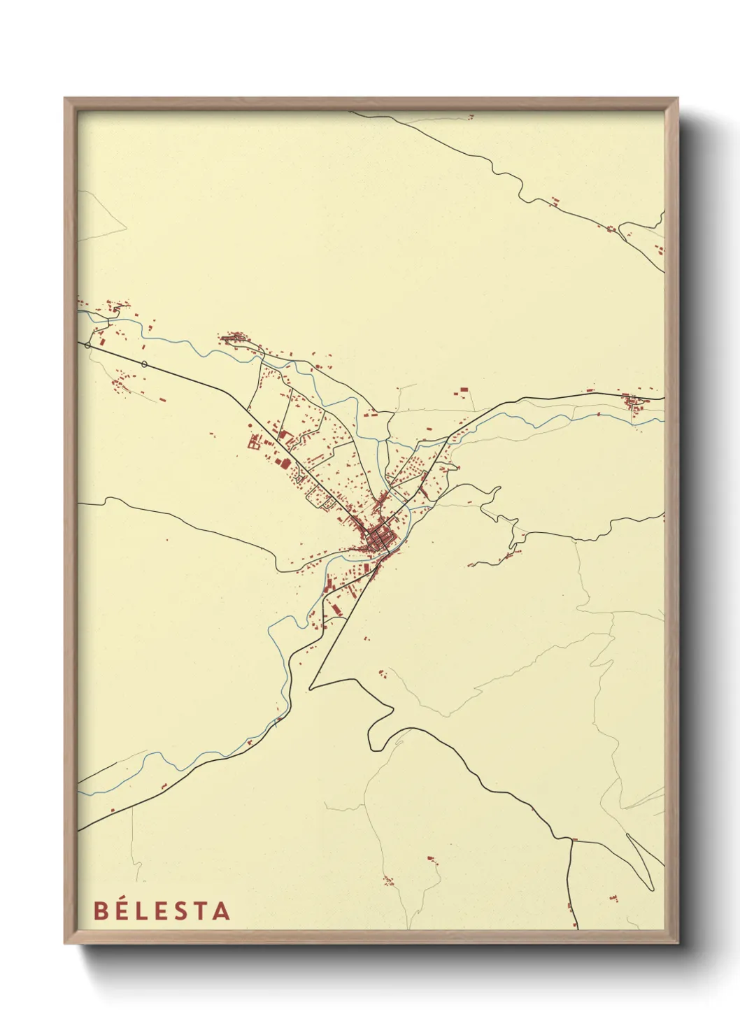 Un poster carteBélesta