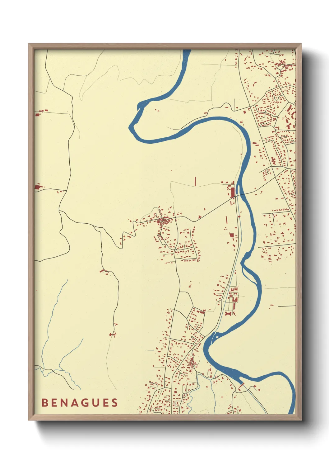 Un poster carteBenagues