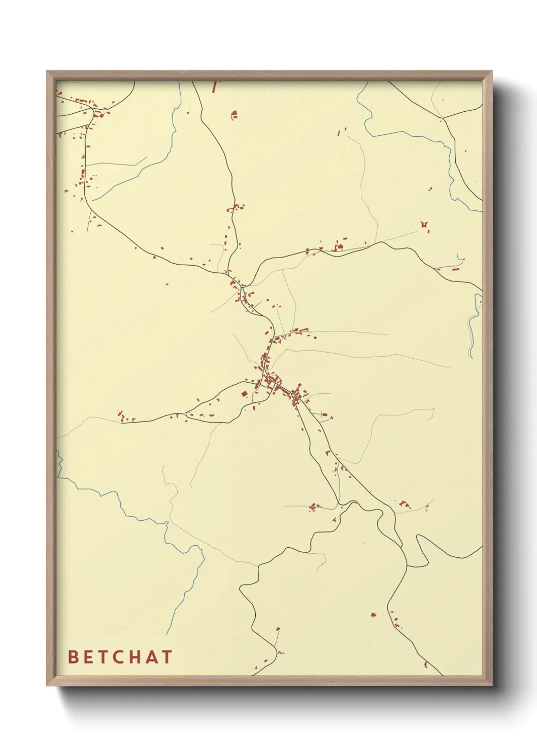 Un poster carteBetchat