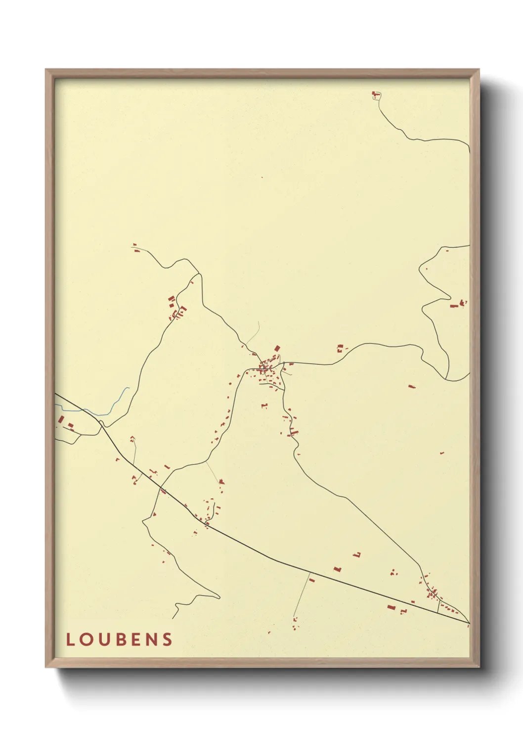 Un poster carteLoubens
