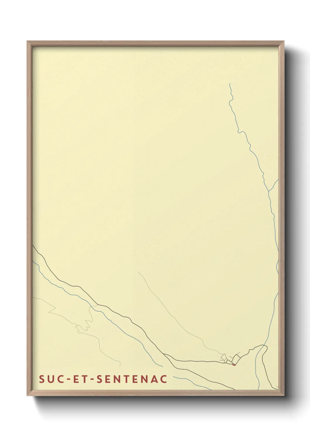 Un poster carteSuc-et-Sentenac