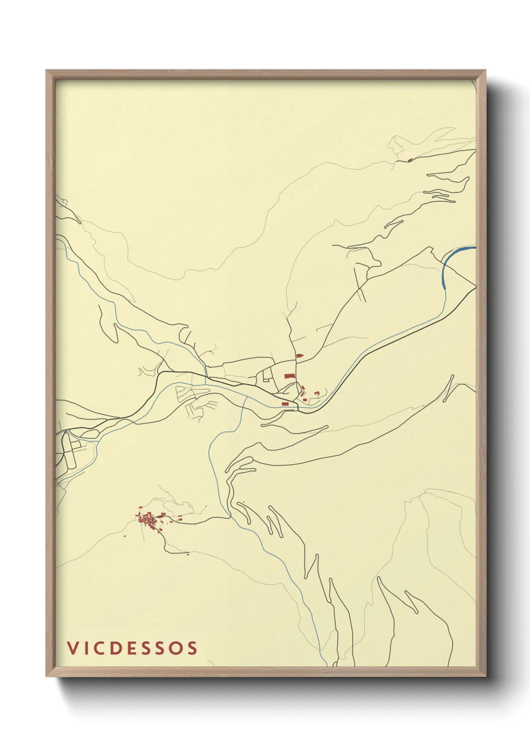 Un poster carteVicdessos