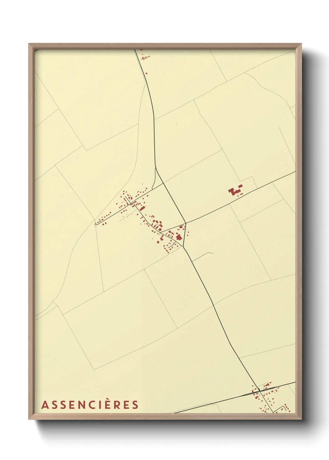 Un poster carteAssencières