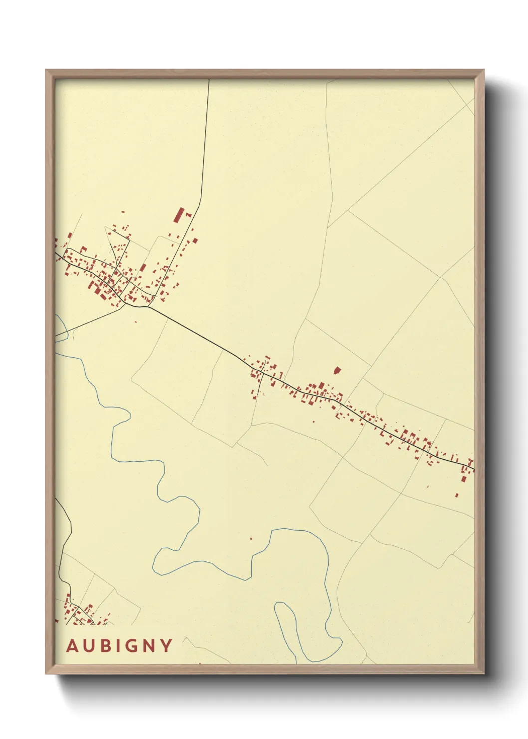 Un poster carteAubigny