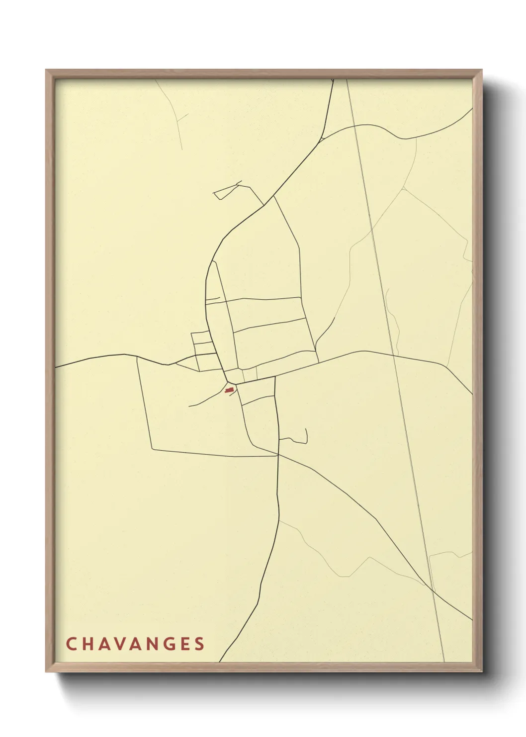 Un poster carteChavanges