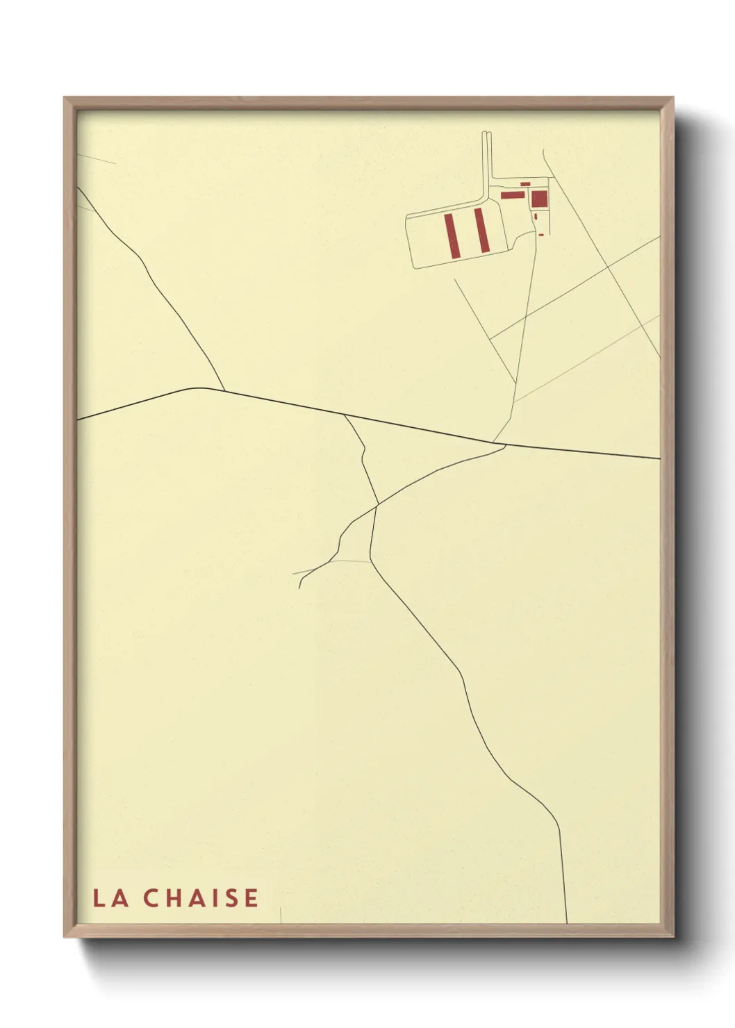 Un poster carteLa Chaise