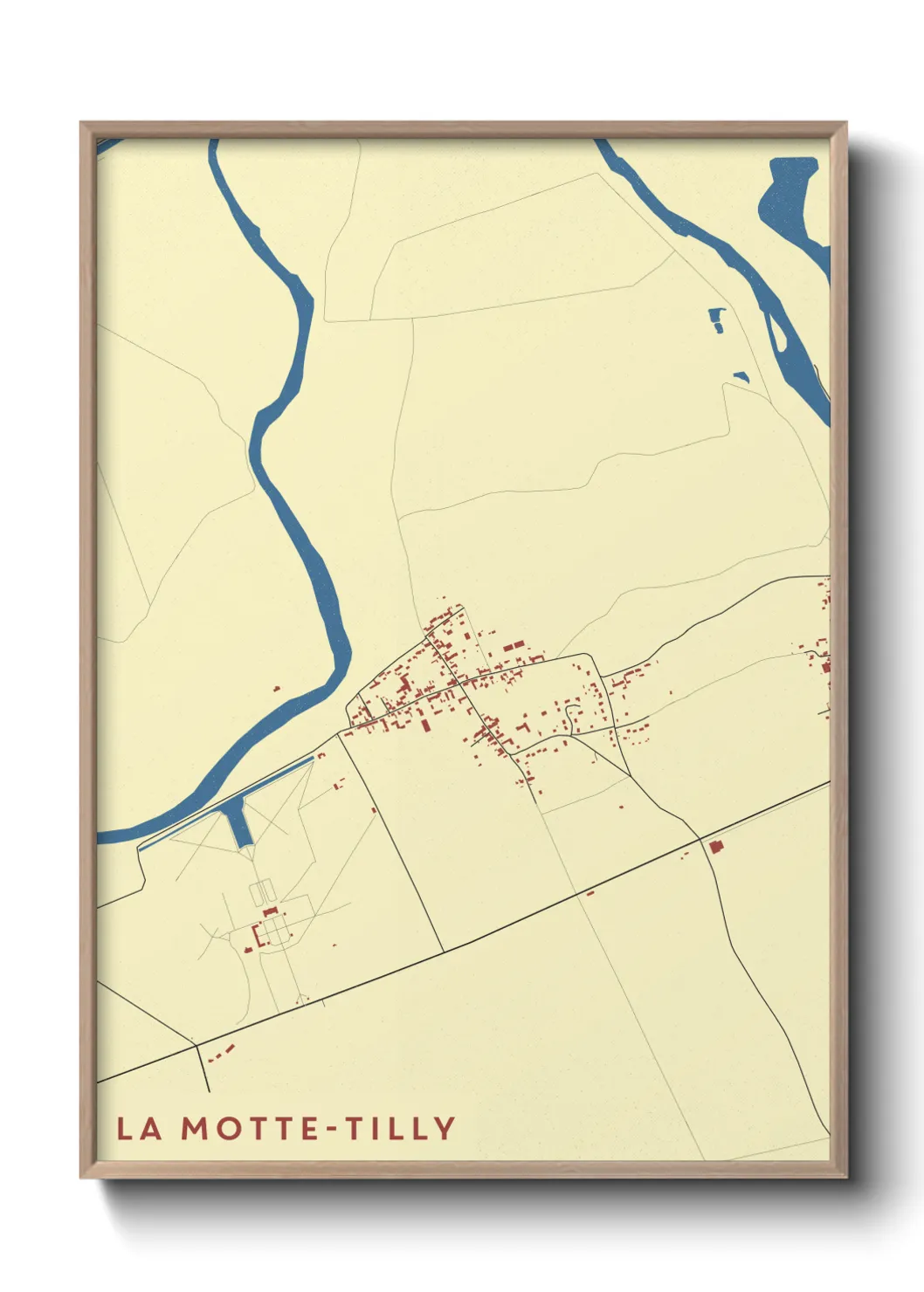 Un poster carteLa Motte-Tilly