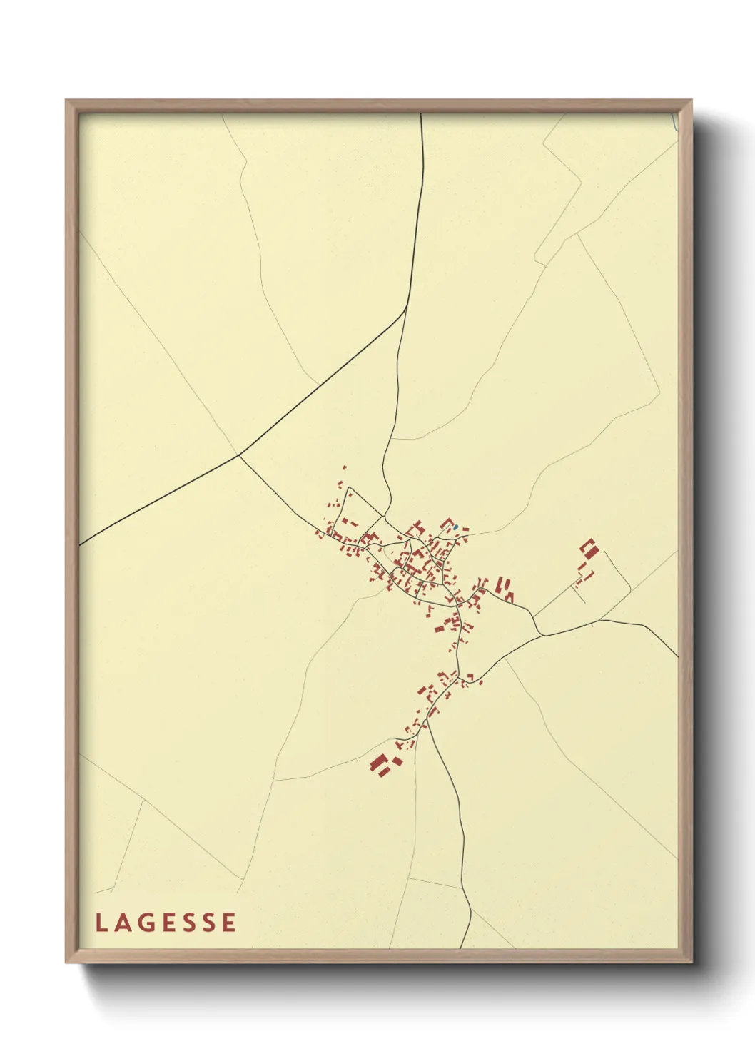 Un poster carteLagesse