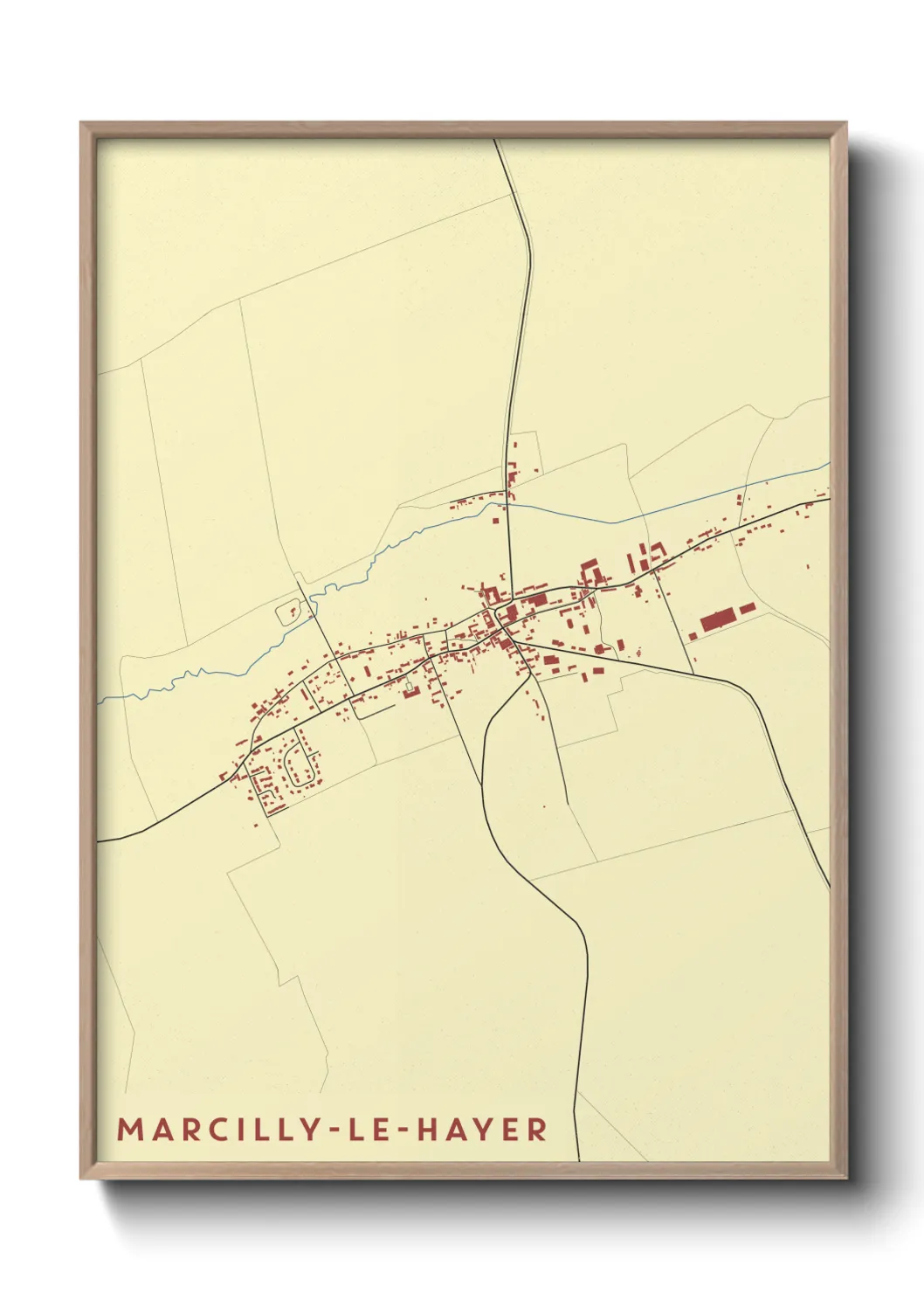 Un poster carteMarcilly-le-Hayer