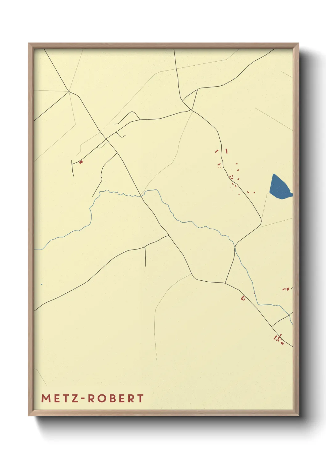 Un poster carteMetz-Robert