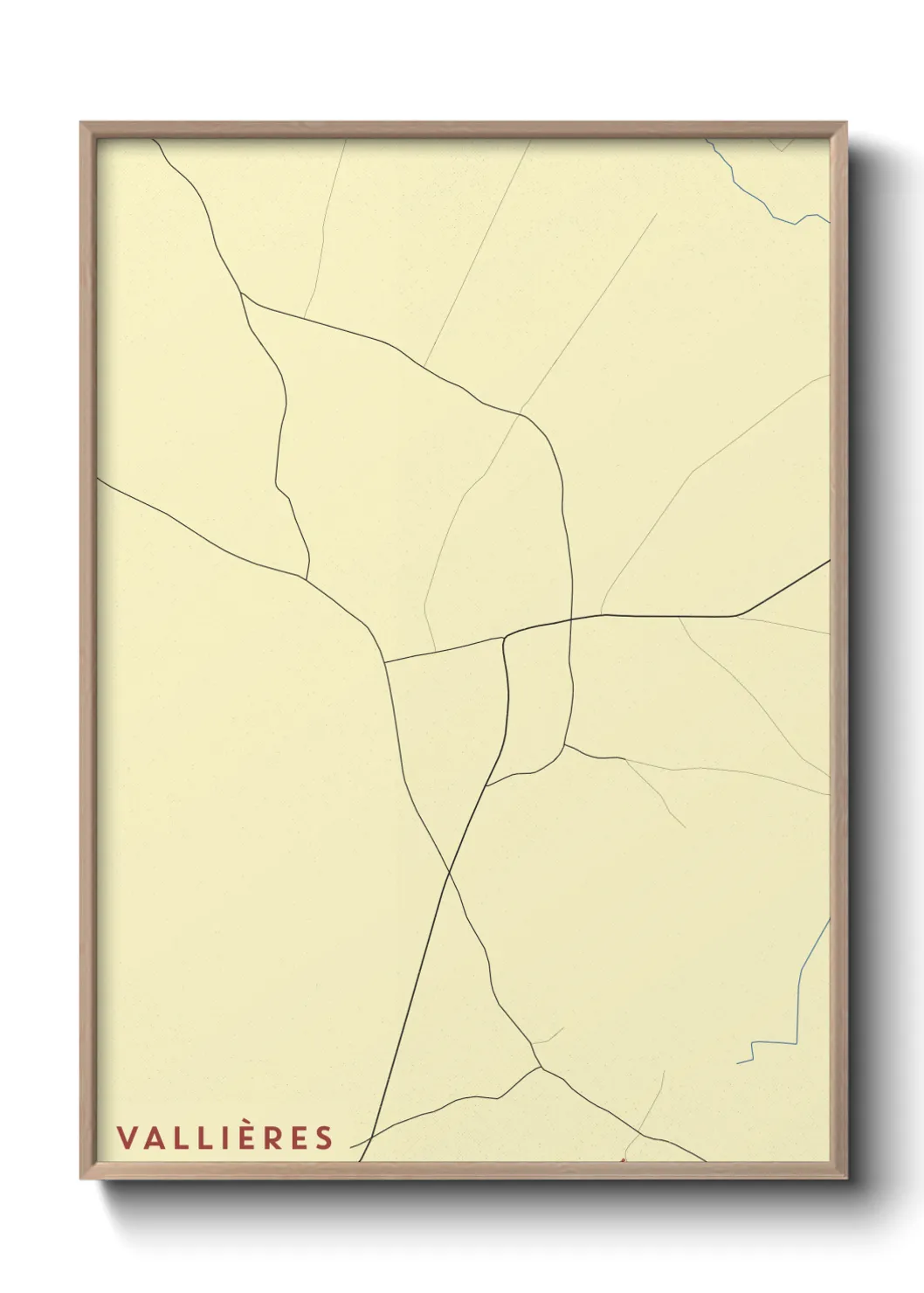 Un poster carteVallières