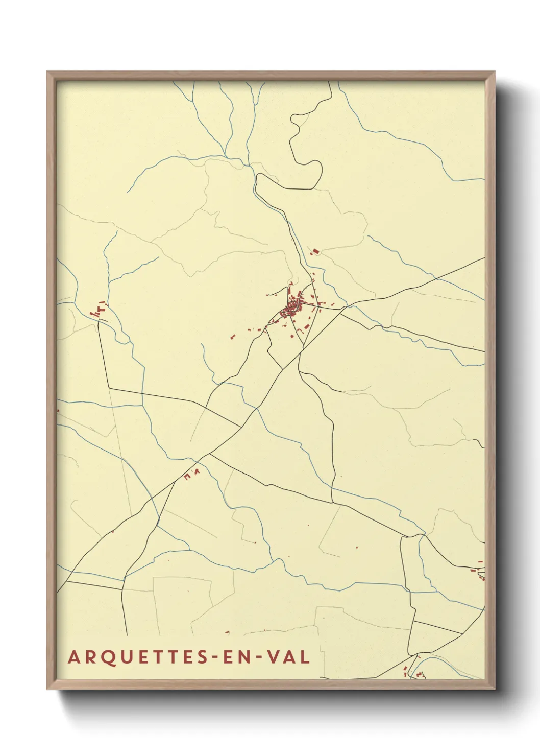 Un poster carteArquettes-en-Val