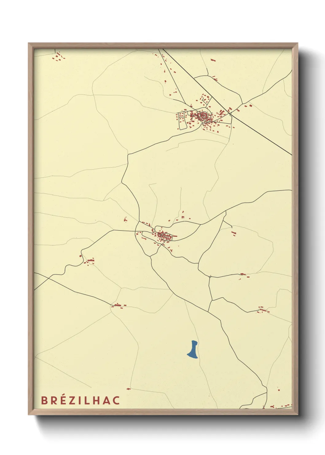 Un poster carteBrézilhac