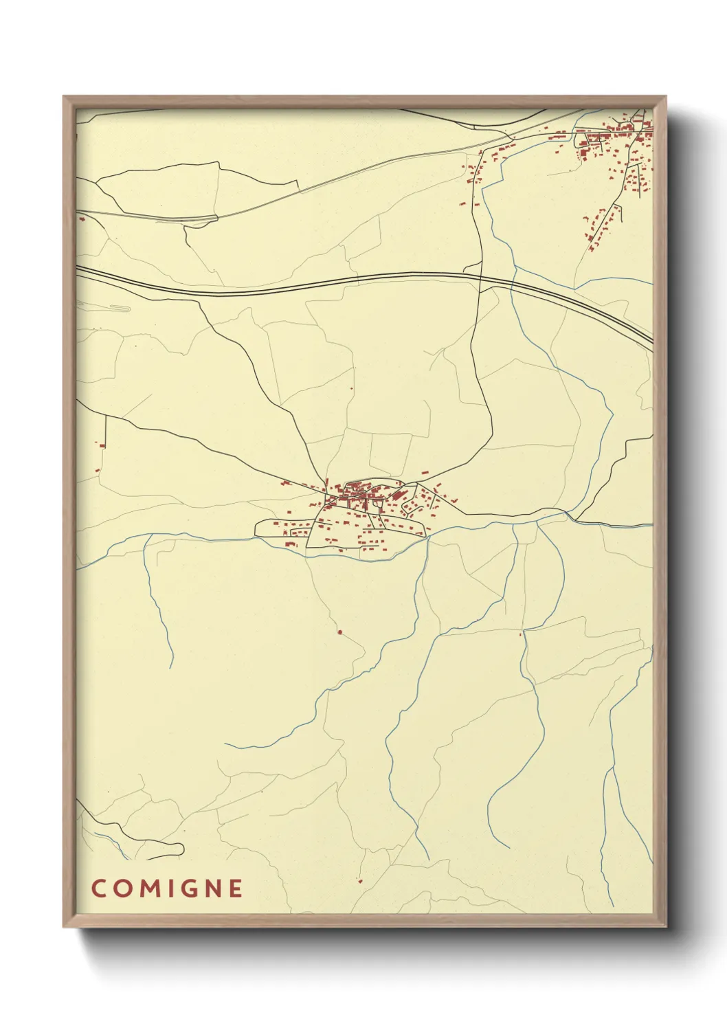 Un poster carteComigne