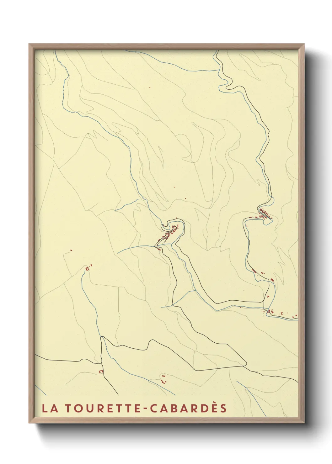 Un poster carteLa Tourette-Cabardès