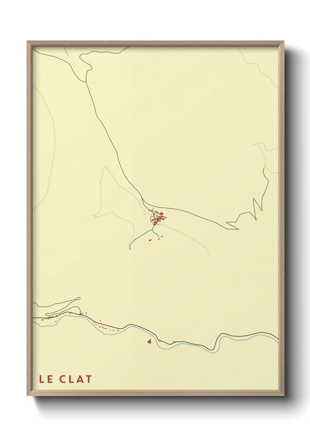 Un poster carteLe Clat