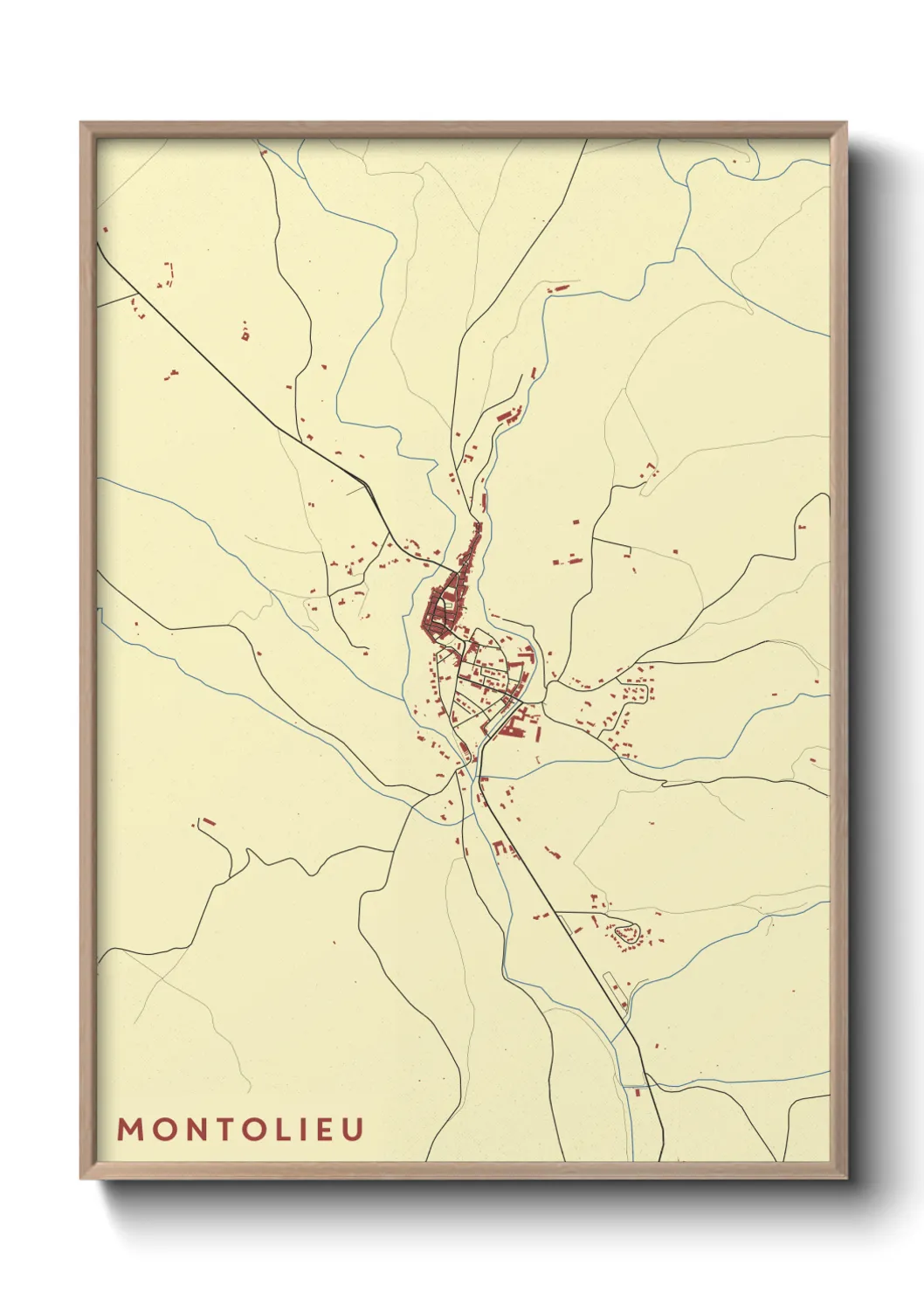Un poster carteMontolieu