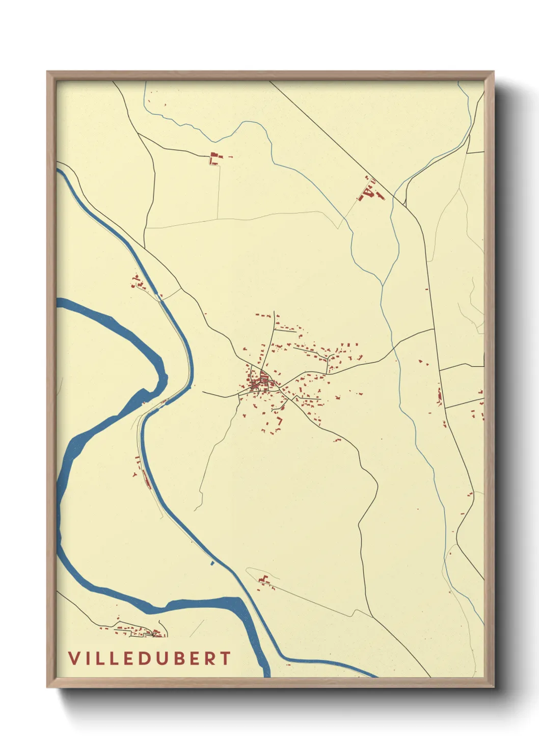 Un poster carteVilledubert