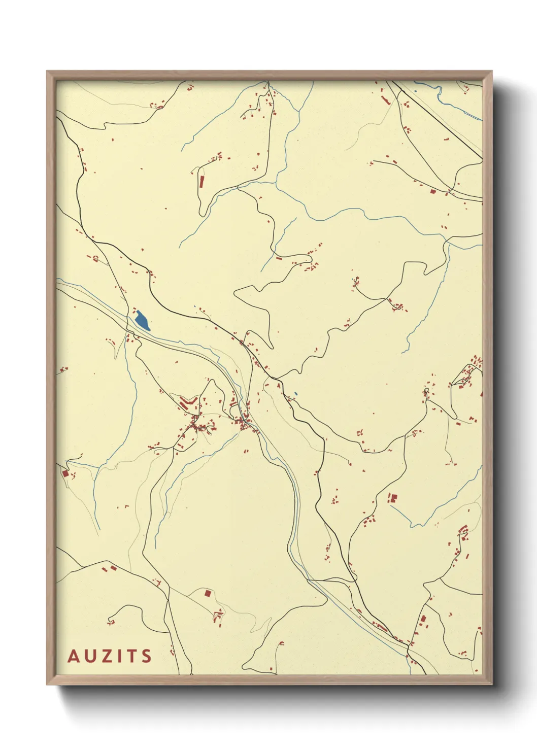 Un poster carteAuzits