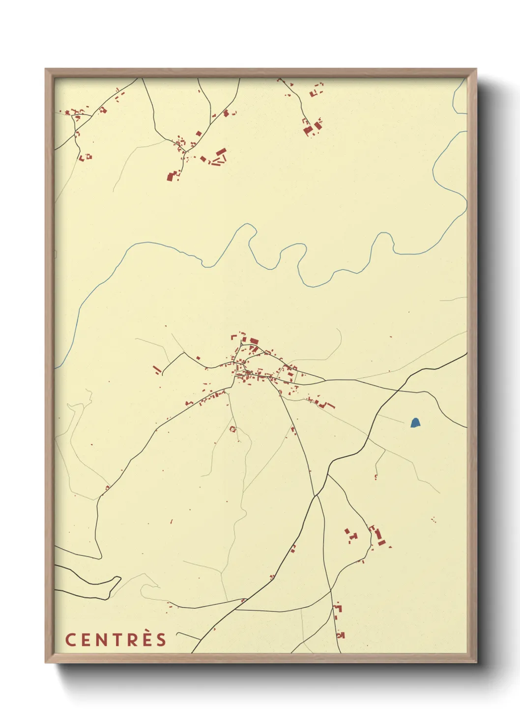 Un poster carteCentrès