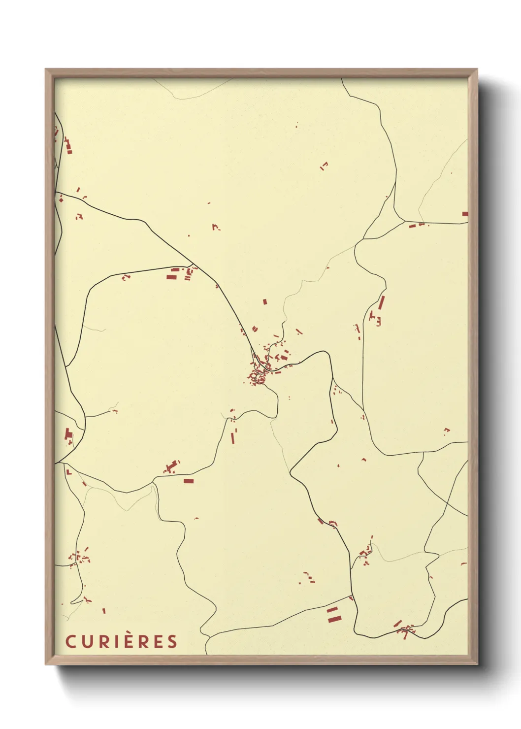 Un poster carteCurières