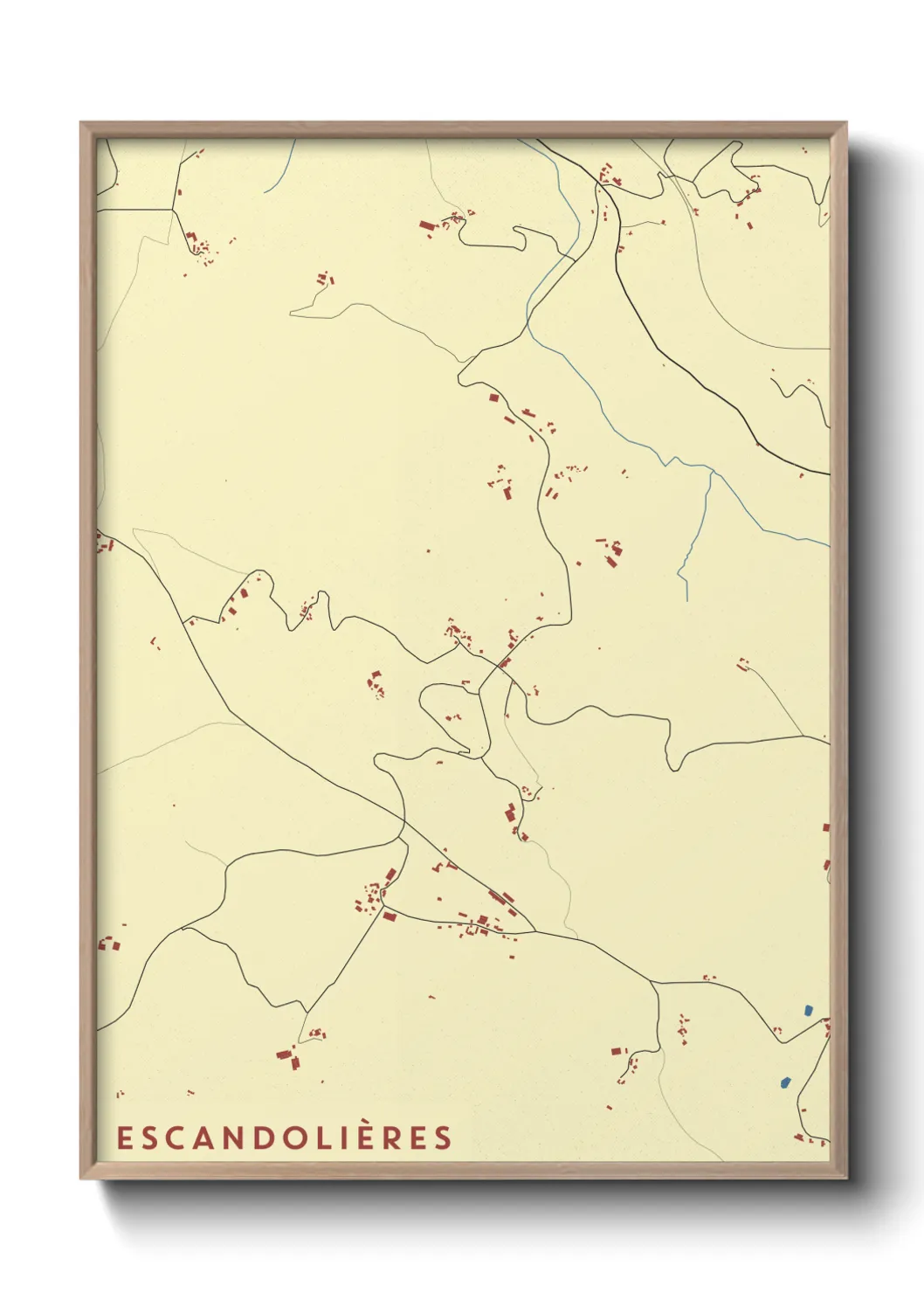 Un poster carteEscandolières