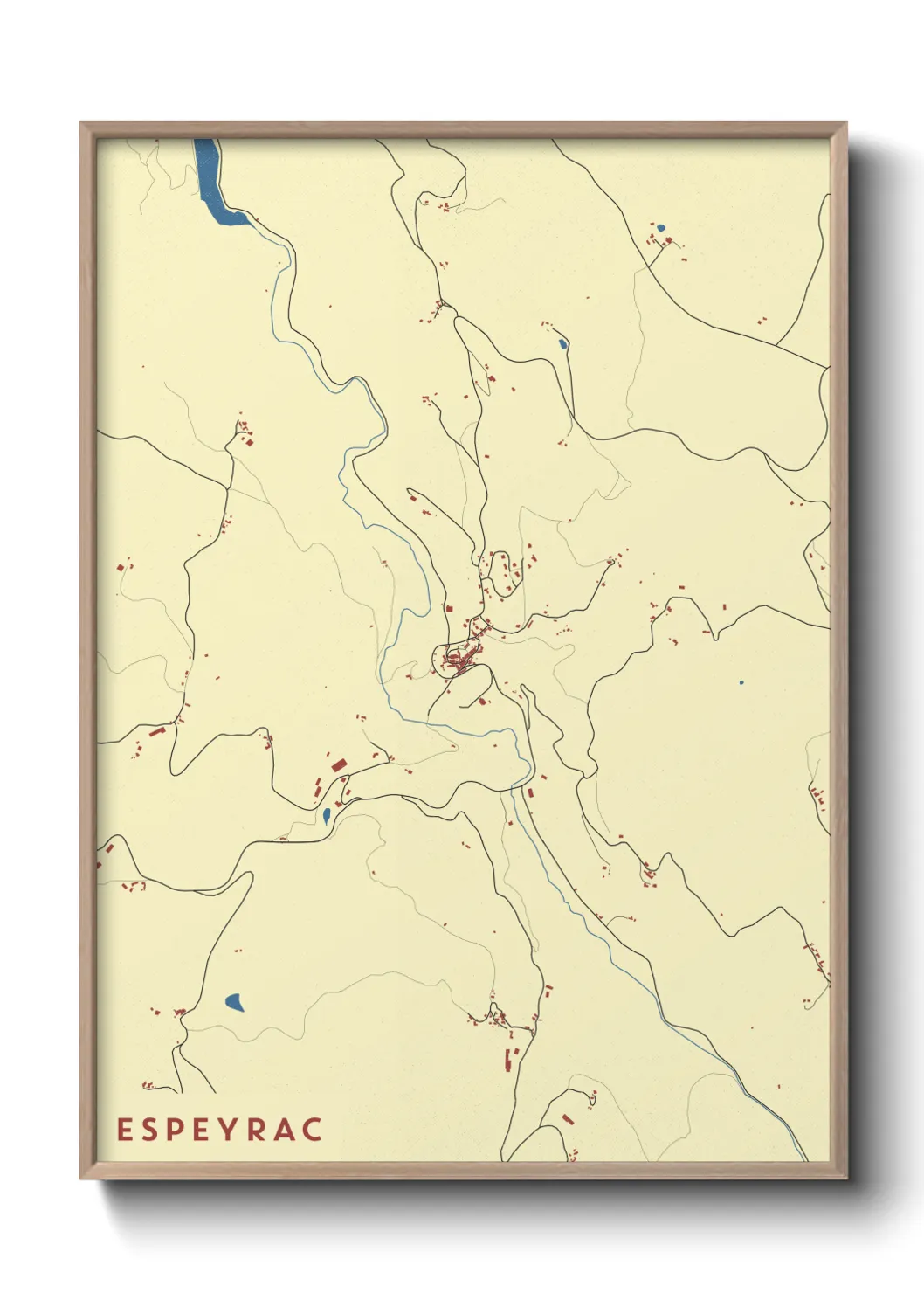 Un poster carteEspeyrac