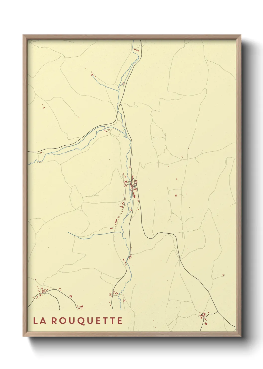 Un poster carteLa Rouquette