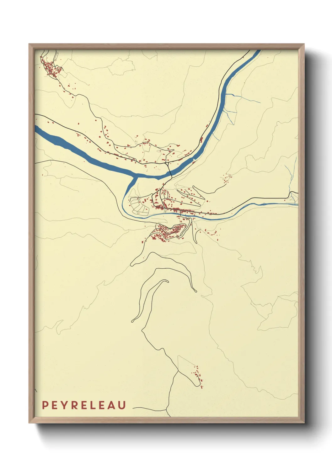 Un poster cartePeyreleau